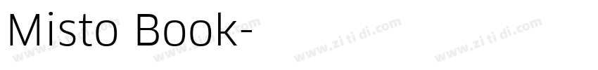 Misto Book字体转换